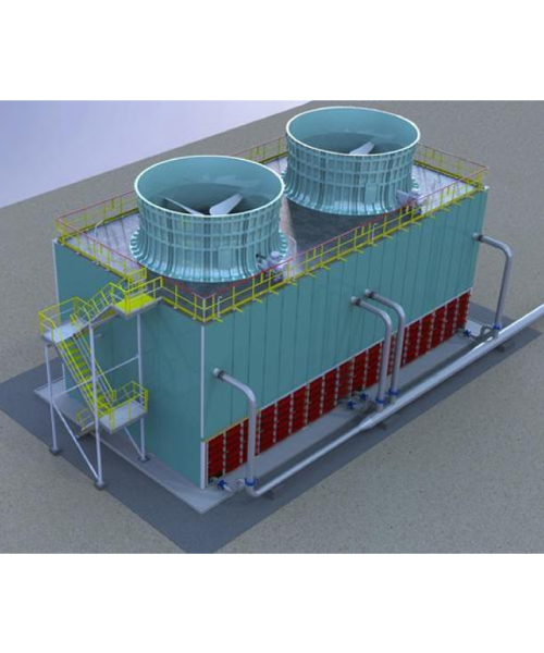 Durable FRP Open Loop Cooling To