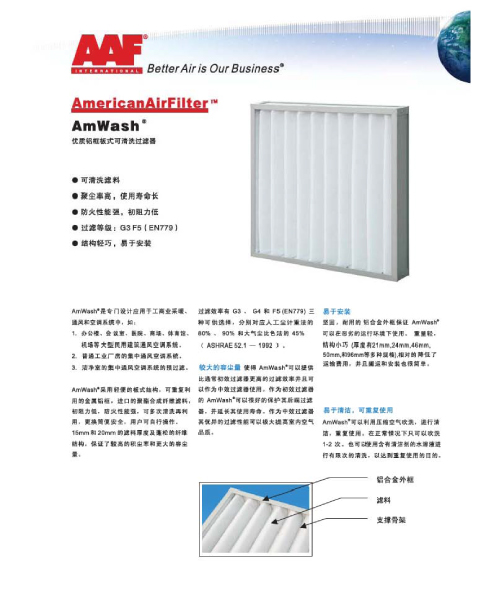 AAF Air filter