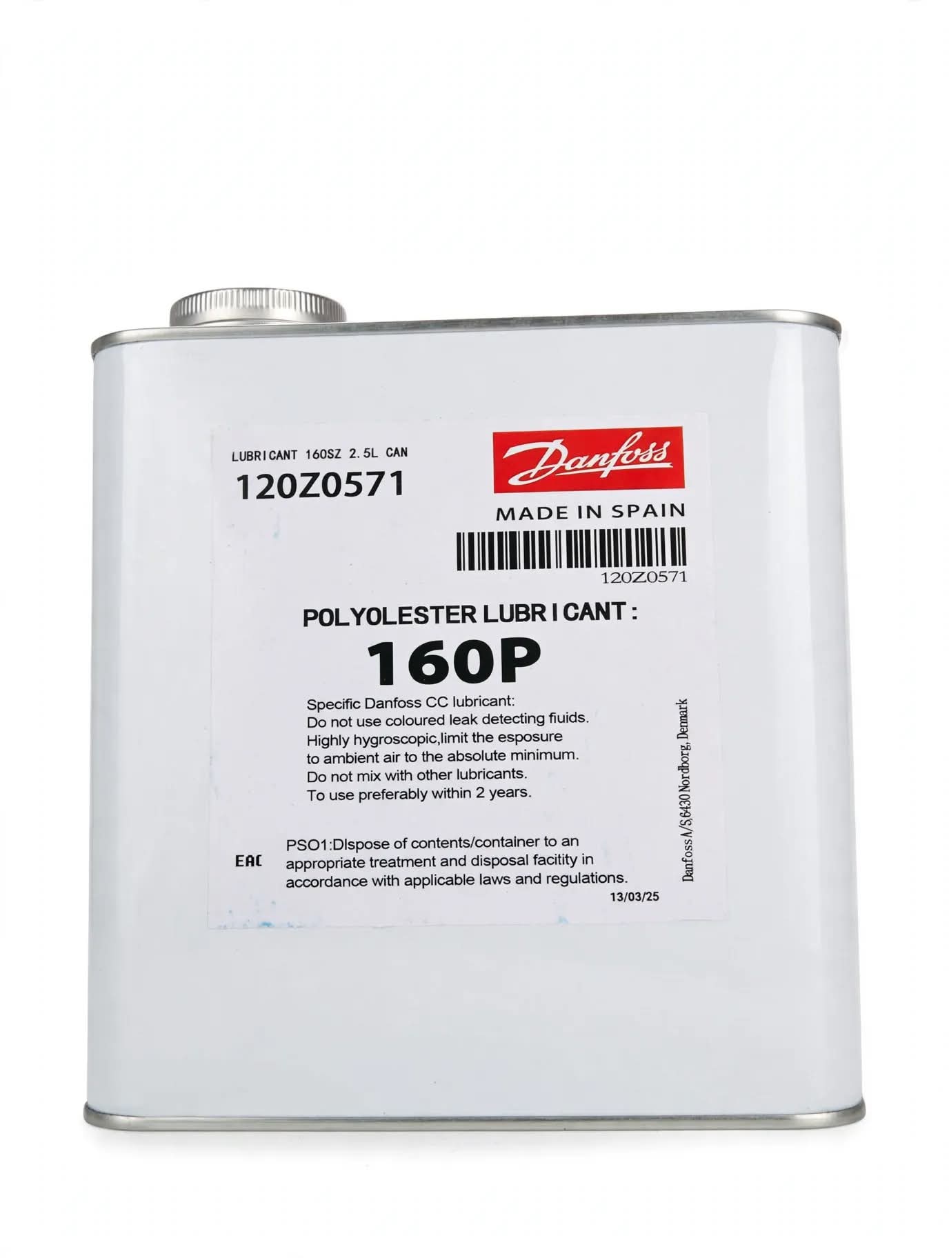 Danfoss compressor oil 160P Mineral